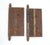 Pair of Antique 6 X 6 In. Cast Iron Acorn Lift Off Door Hinges For Sale - Image 4 of 4