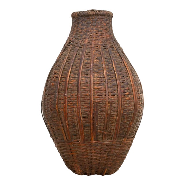 Antique Nepalese Fish Basket For Sale