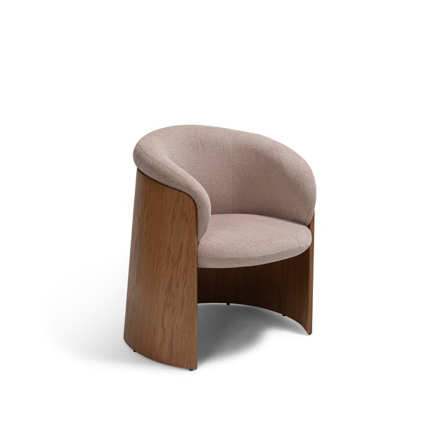 Cine Wood Dining Chair For Sale - Image 4 of 5
