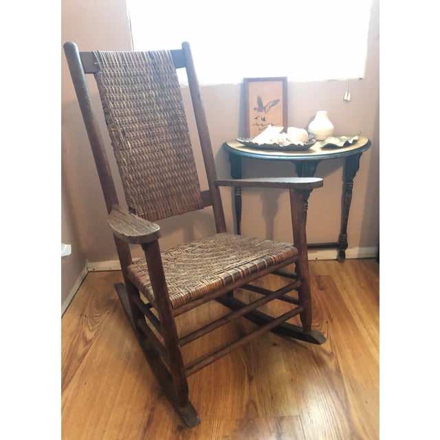 P & P Company Carolina MidCentury “Kennedy” Rocker Chairish