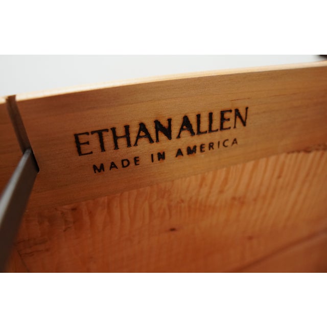 Vintage Ethan Allen British Classics Marshall Drop Leaf Desk For Sale - Image 18 of 18