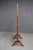 Brown Edwardian Style Mahogany Cheval Dressing Mirror With Brass Accents For Sale - Image 8 of 13