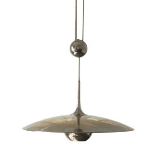Silver Pendant Lamp from Florian Schulz For Sale