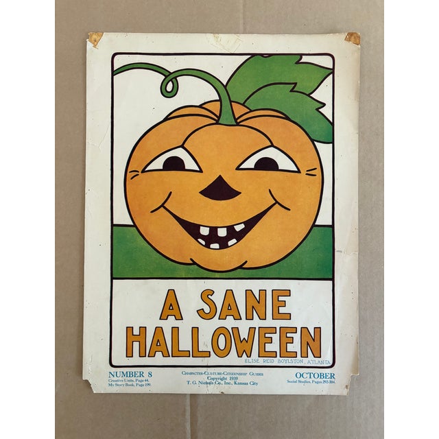 This poster was designed to grace a 1930's schoolroom, one of a wonderful series of character-building graphics for...