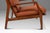 Brown Restored Danish Modern Model 596 Lounge Chair in Beech & Leather Attributed to Lawrence Peabody & Ib Kofod Larsen for Selig, Denmark, C. 1950's For Sale - Image 8 of 18