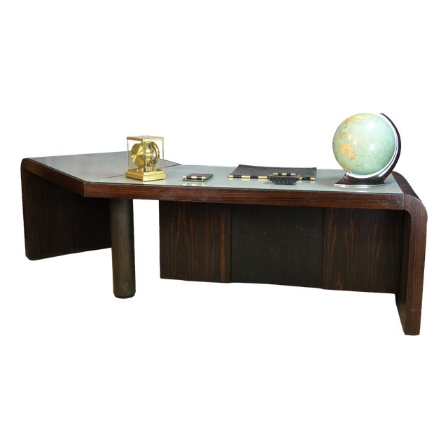 Art Deco Style Desk, 1940s For Sale