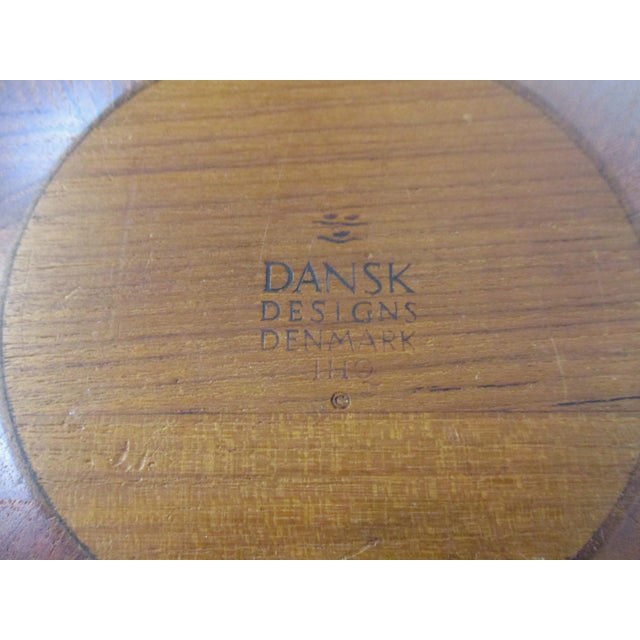 Dansk Large Staved Teak Bowl by Jens Quistgaard Denmark For Sale - Image 9 of 10