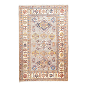 Contemporary Fine Pak Kazak Rug 6'0" X 9'3''