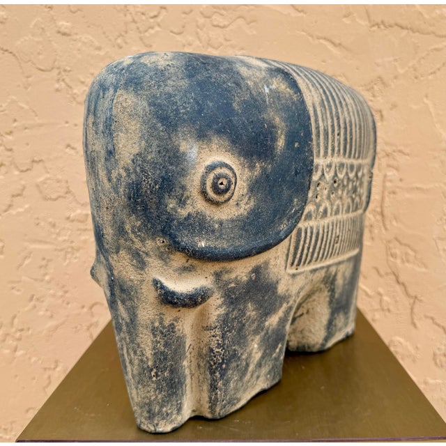 American Early 20th Century Central American Elephant Sculpture For Sale - Image 3 of 8