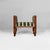 Italian Art Deco Benches in Fabric and Wood, 1930s, Set of 2 For Sale - Image 3 of 18