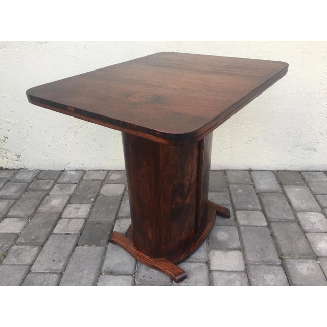 Wood Mid-Century Art Deco Style Coffee Table, 1950s For Sale - Image 7 of 16