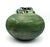 Green Studio Raku Pottery Vessel by Jeremy Diller – Pueblo Village Motif / Southwestern / Organic Modern For Sale - Image 8 of 15