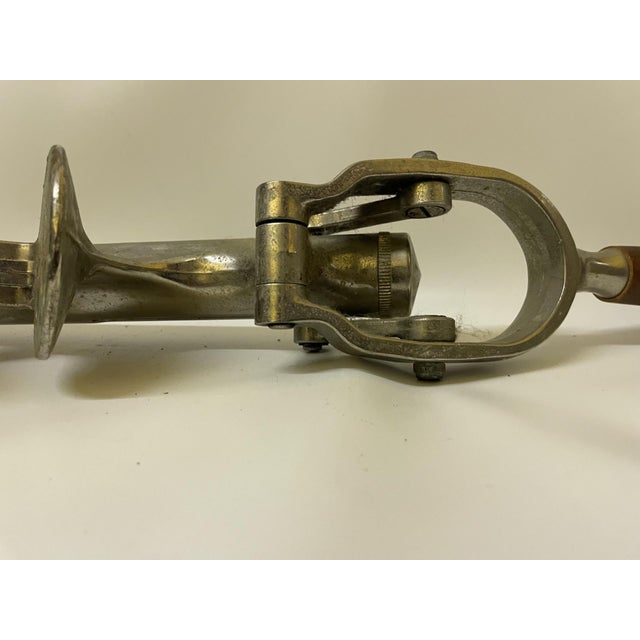An authentic, vintage 1970s heavy-duty tabletop/bar mount automatic wine bottle corkscrew by Rapid, Swiss Made. Known for...