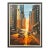 Manhattan Henge Truck New York City Sunset by Contemporary British Urban Landscape Artist For Sale