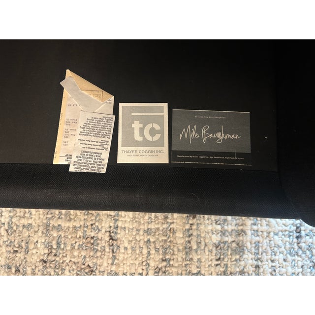Metal Milo Baughman Cube Lounge Chairs -Pair For Sale - Image 7 of 8