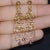 Transparent Certified Natural 1.55Cts VS F Diamond 18K Solid Gold Chandelier Earrings, A Pair For Sale - Image 8 of 10