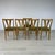 Scandinavian Mid-Century Modern Dining Chairs – Set of 5 For Sale - Image 4 of 12