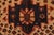 Red Bakhtiari Rug 5'3'' X 10'1'' Red Wool Semi-Antique Tribal Hand-Knotted Carpet For Sale - Image 8 of 15