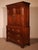 Small 18th Century Oak Linen Press For Sale - Image 10 of 12