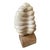 Alabaster Sculpture of the Rattle of a Rattlesnake For Sale