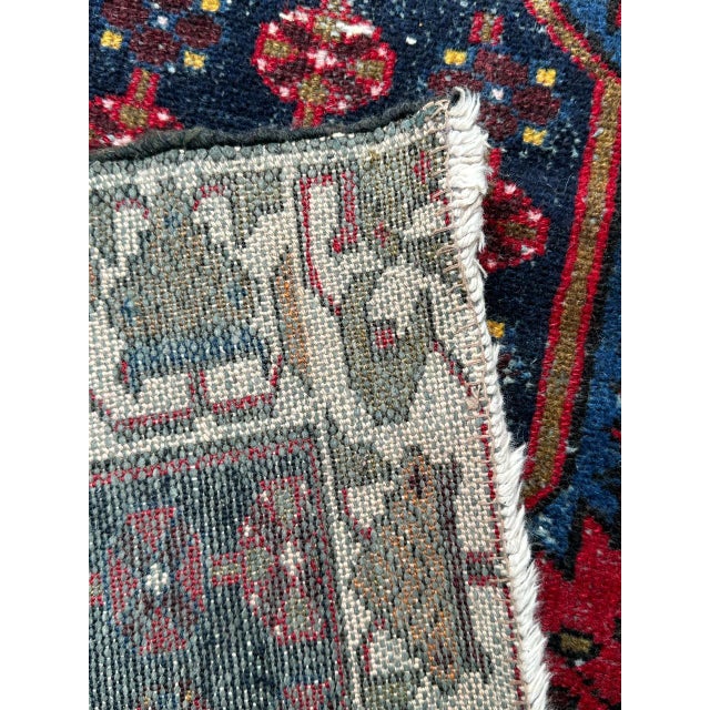 Vintage Mazlaghan Rug, 1950s For Sale - Image 17 of 18