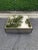 Vintage Postmodern Mirrored Coffee Table With Plinth Base For Sale - Image 4 of 6