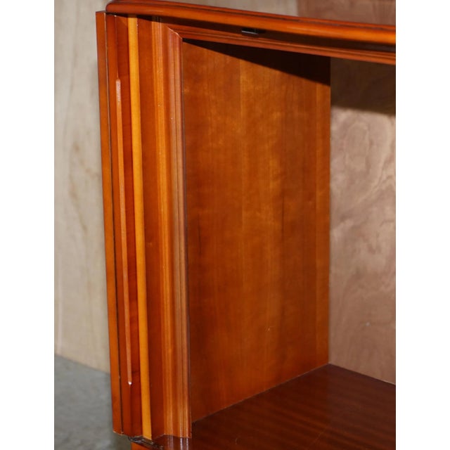 Yew Wood TV Media Cupboard For Sale - Image 16 of 17