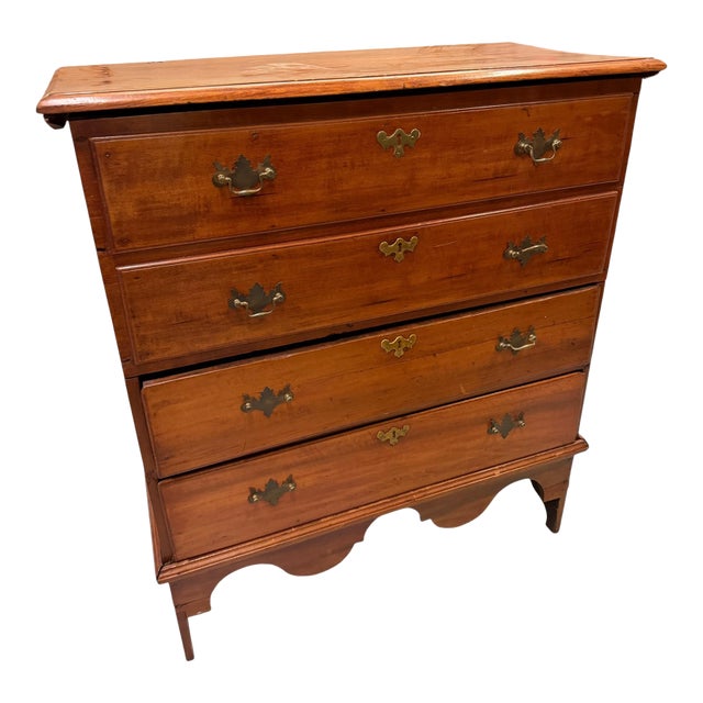 New England Federal Mule Chest, C. 1780-1820 For Sale