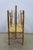 Antique Victorian Bamboo Divided Magazine Storage Rack 23" For Sale - Image 9 of 18