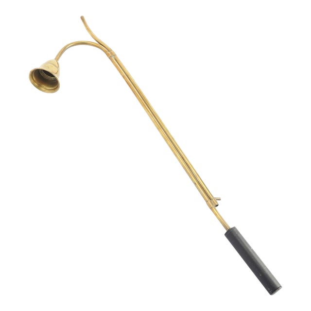 Contemporary Brass Chandelier Snuffer, C. 1950 For Sale