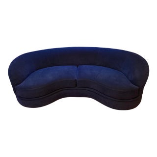 Vladimir Kagan Biomorphic Kidney Bean Shaped Sofa For Sale