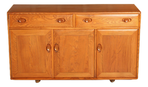 Mid-Century Elm Windsor Sideboard on Casters from Ercol, 1960s