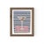 Bridget the Martini by Willa Heart in Walnut Frame, Mini Art Print For Sale