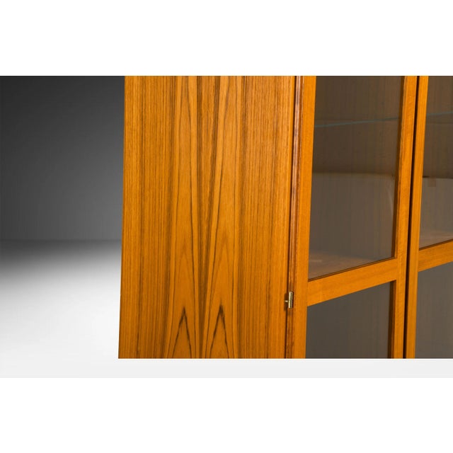 Danish Mid Century Teak Display Cabinet by Skovby For Sale In Baltimore - Image 6 of 18