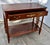 Vintage Northern Furniture Co. Regency Mahogany Console Table Entryway Hall For Sale - Image 14 of 15