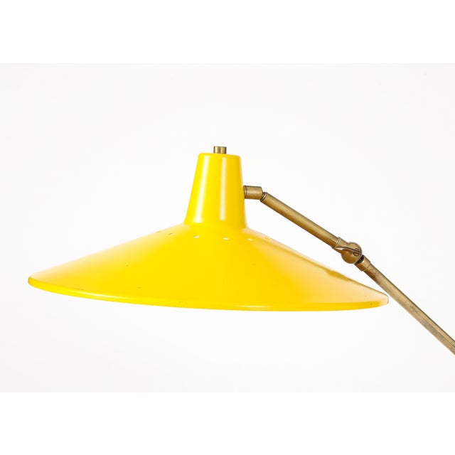 Mid-Century Modern 1960's Mid-Century Modern Two Arm Italian Floor Lamp in the Style of Stilnovo For Sale - Image 3 of 16