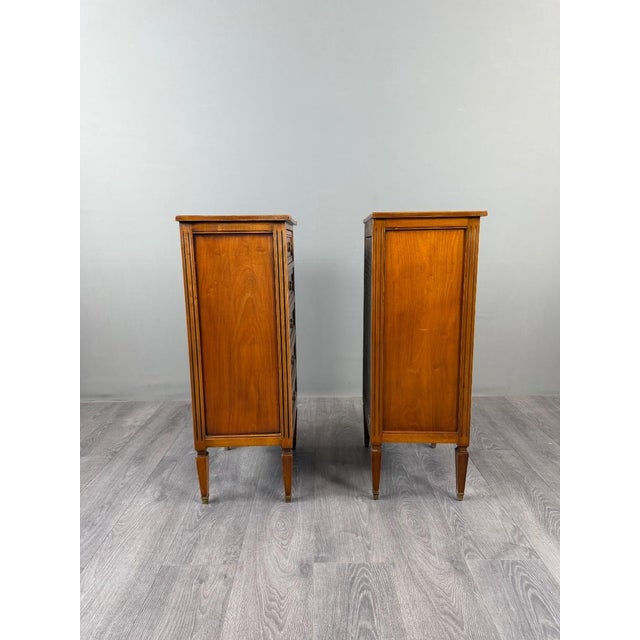 19th Century Louis XVI Chests of Drawers, Set of 2 For Sale - Image 9 of 13