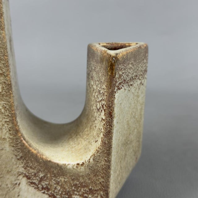 Italian Majolica Vase by Roberto Rigon for Ceramiche Bertoncello, 1970s For Sale - Image 7 of 12