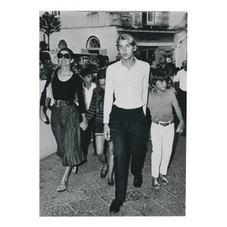 Jackie Kennedy, Christina and Tony Radziwill, 1970s, Photograph For Sale