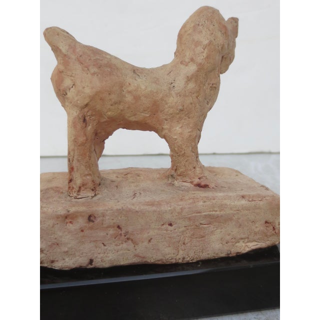 Figurative Terra Cotta Goat Sculpture/Study For Sale - Image 3 of 9