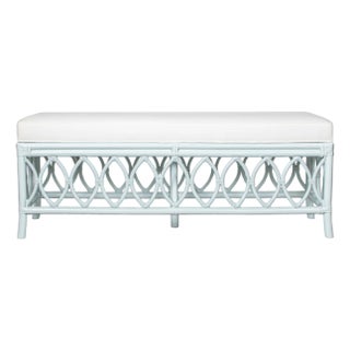 Lillian Bench - Light Blue For Sale