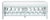 Lillian Bench - Light Blue For Sale