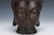 Mid 20th Century Hand-Carved Agarwood Guanyin Buddha Head – Gilded & Polychrome Chen Xiang Wood Sculpture For Sale - Image 4 of 8
