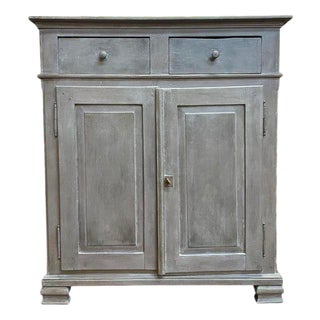 Louis Philippe High Painted Rechampi Sideboard For Sale