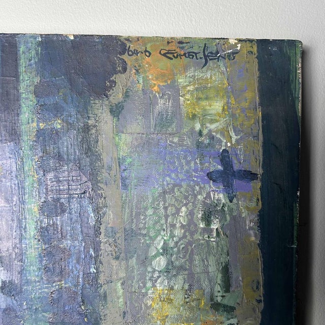 Senō, Mysterious Elegance, 1964, Oil on Canvas For Sale - Image 10 of 17