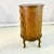 1980s British Colonial Ralph Lauren Style Round Herringbone Cane & Wood Cabinet, 4 Drawers For Sale - Image 14 of 16