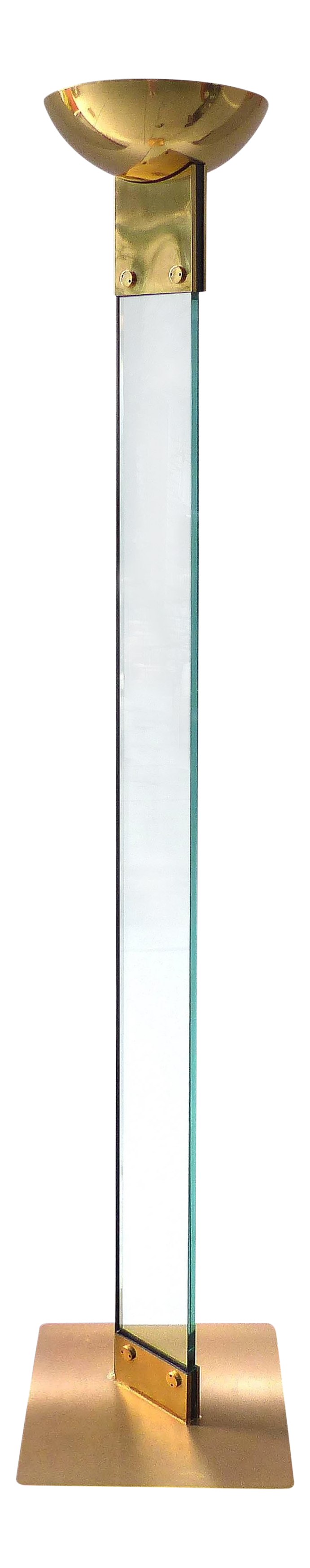 mid century torchiere floor lamp