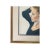 Mid Century, Figural Watercolor Portrait, by artist Rhoda Yanow. Depicting a beautiful young woman, perhaps a ballerina....