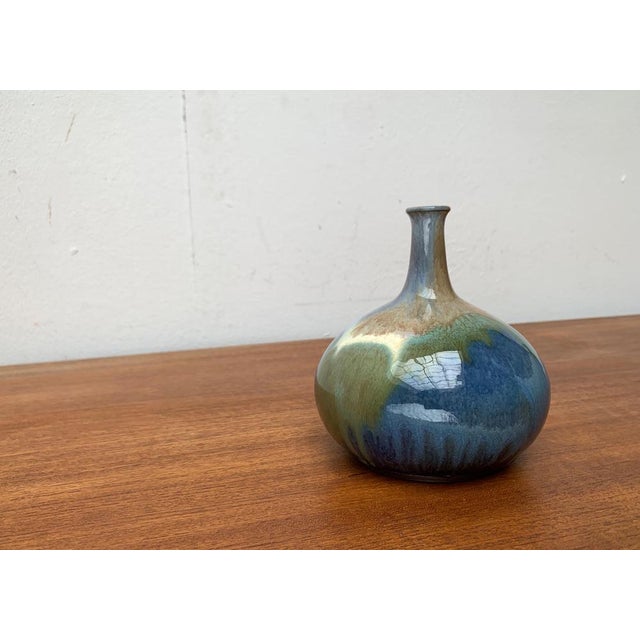 Mid-Century German Studio Pottery Vase by Janne Reckert-Cordua, 1960s For Sale - Image 9 of 16