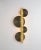 Strate moon wall light by emilie cathelineau dimensions: w 62.9 x d 8.7 x h 150 cm materials: solid brass, polycarbonate...